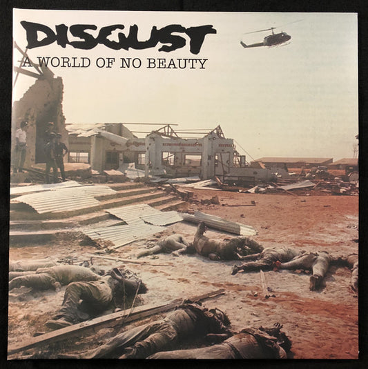 Disgust : A World Of No Beauty + Thrown Into Oblivion (LP,Album,Compilation,Reissue)