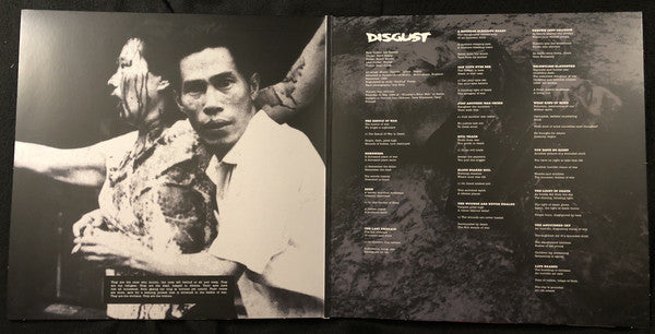 Disgust : A World Of No Beauty + Thrown Into Oblivion (LP,Album,Compilation,Reissue)