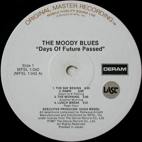 Moody Blues, The With The London Festival Orchestra Conducted By Peter Knight (5) : Days Of Future Passed (LP,Album,Limited Edition,Reissue,Remastered,Stereo)