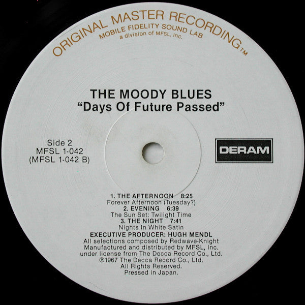 Moody Blues, The With The London Festival Orchestra Conducted By Peter Knight (5) : Days Of Future Passed (LP,Album,Limited Edition,Reissue,Remastered,Stereo)