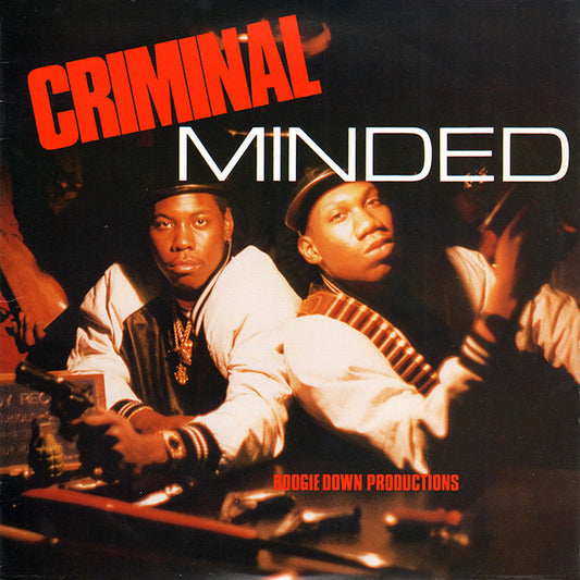 Boogie Down Productions : Criminal Minded (LP,Album,Misprint,Stereo)