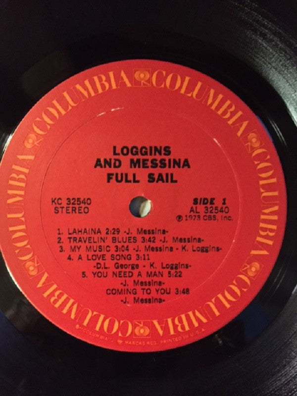 Loggins And Messina : Full Sail (LP,Album)