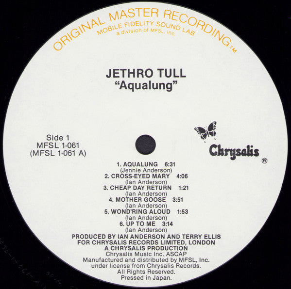 Jethro Tull : Aqualung (LP,Album,Limited Edition,Reissue,Remastered,Stereo)