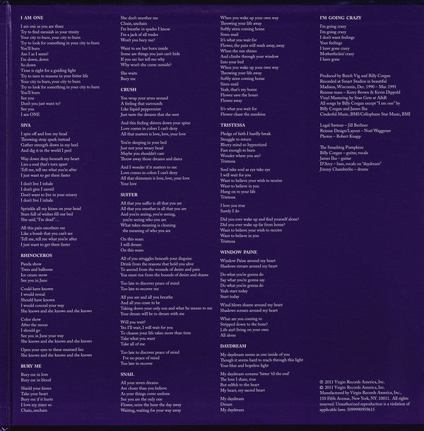 Smashing Pumpkins, The : Gish (LP,Album,Reissue,Remastered)