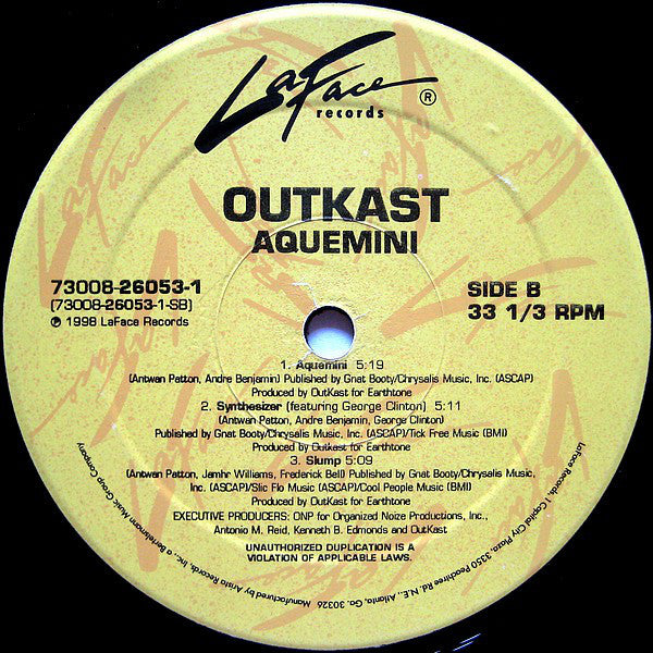 OutKast : Aquemini (LP,Album)