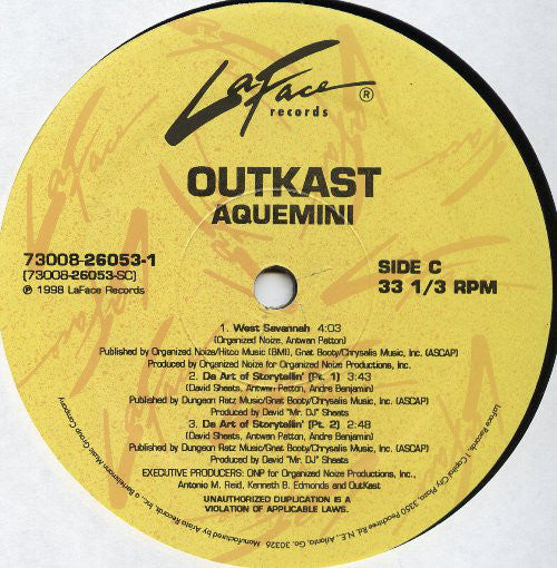 OutKast : Aquemini (LP,Album)