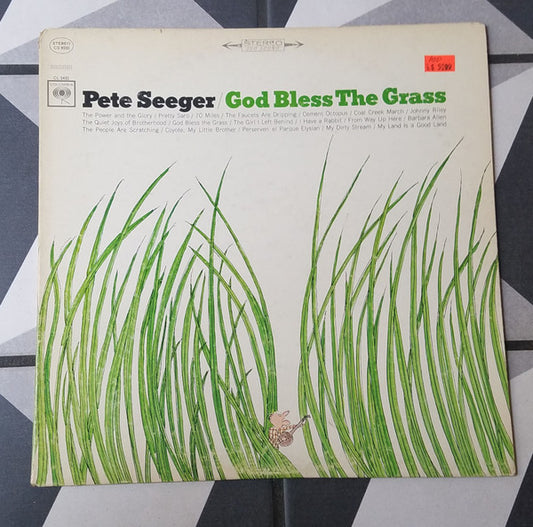 Pete Seeger : God Bless The Grass (LP,Album,Stereo)