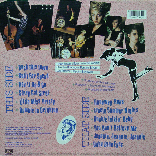 Stray Cats : Built For Speed (LP,Album,Compilation)