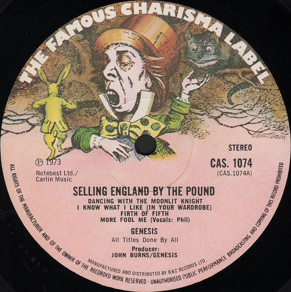 Genesis : Selling England By The Pound (LP,Album,Stereo)