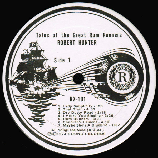 Robert Hunter : Tales Of The Great Rum Runners (LP,Album)