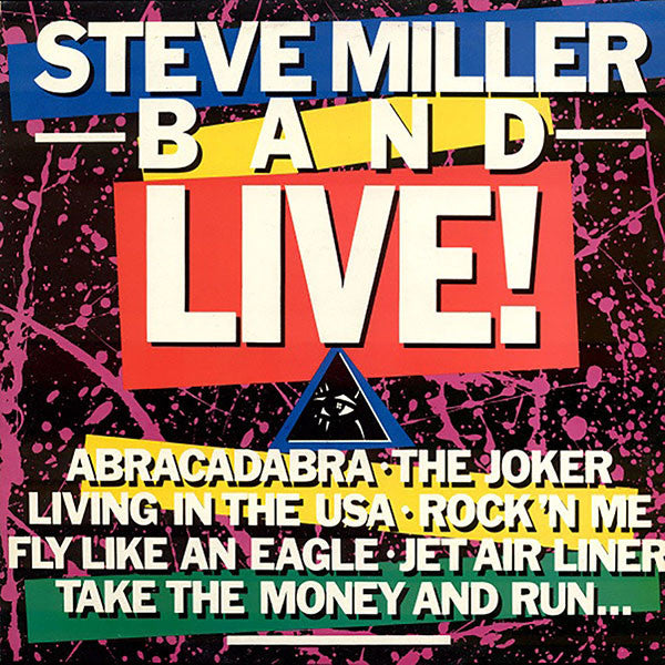 Steve Miller Band : Live! (LP,Album,Stereo)