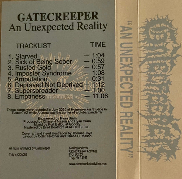 Gatecreeper : An Unexpected Reality (EP,Limited Edition,Stereo)
