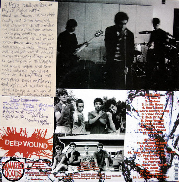 Deep Wound : Deep Wound (LP,Compilation)