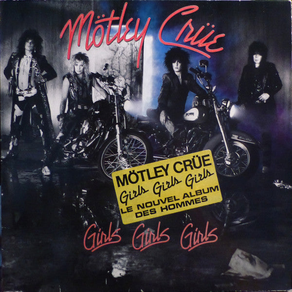 Mötley Crüe : Girls, Girls, Girls (LP,Album)