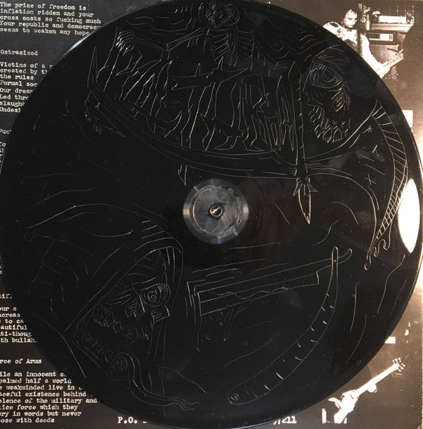 Cut-Throat : Cut-Throat (LP,Single Sided,Etched)