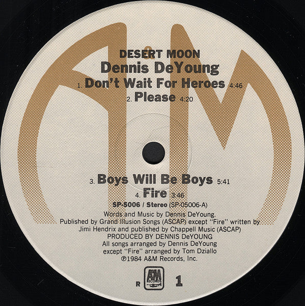 Dennis DeYoung : Desert Moon (LP,Album)