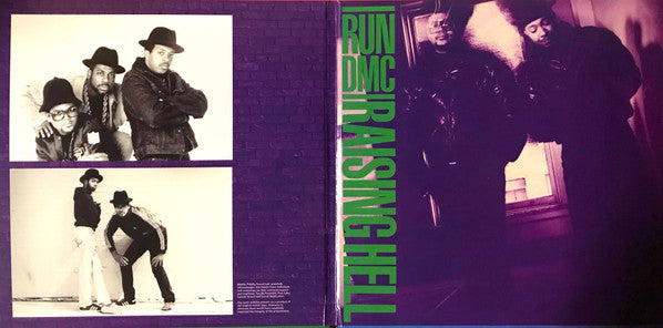 Run-DMC : Raising Hell (12",45 RPM,Album,Limited Edition,Numbered,Reissue,Remastered,Stereo)