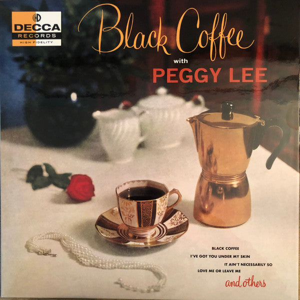 Peggy Lee : Black Coffee With Peggy Lee (LP,Album,Reissue,Mono)