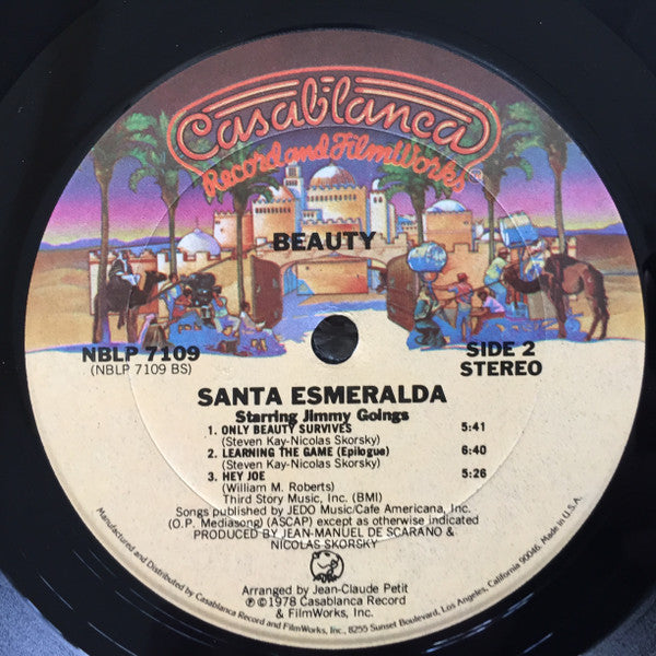 Santa Esmeralda : Beauty (LP,Album)