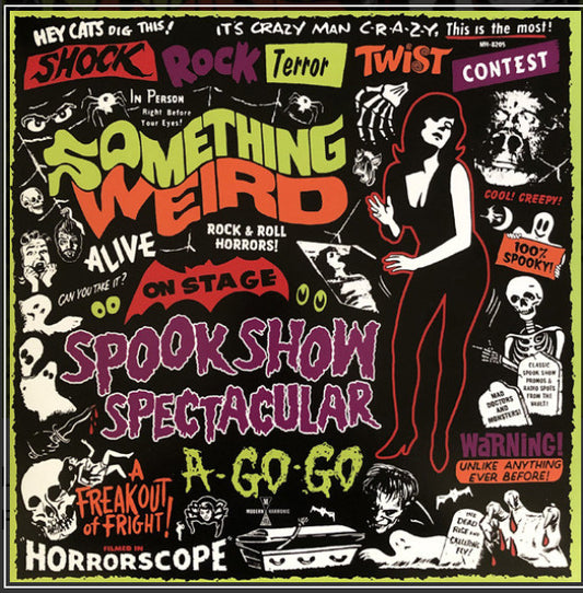 Various : Something Weird Spook Show Spectacular  A Go-Go (LP,Repress,Mono)