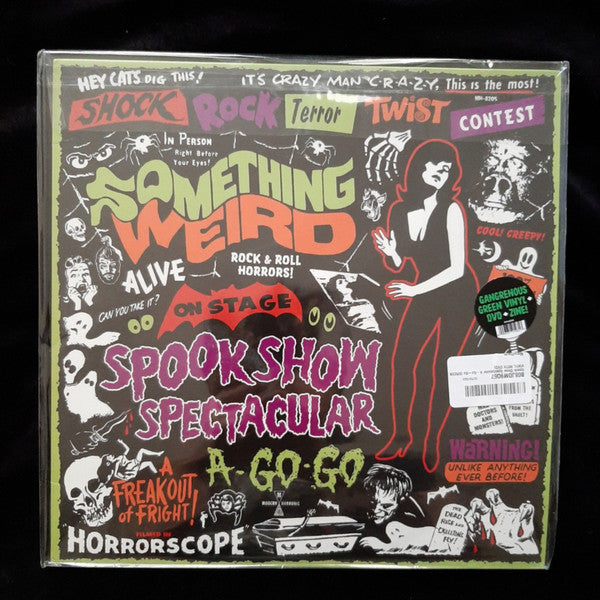 Various : Something Weird Spook Show Spectacular  A Go-Go (LP,Repress,Mono)