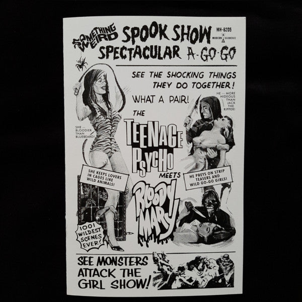 Various : Something Weird Spook Show Spectacular  A Go-Go (LP,Repress,Mono)