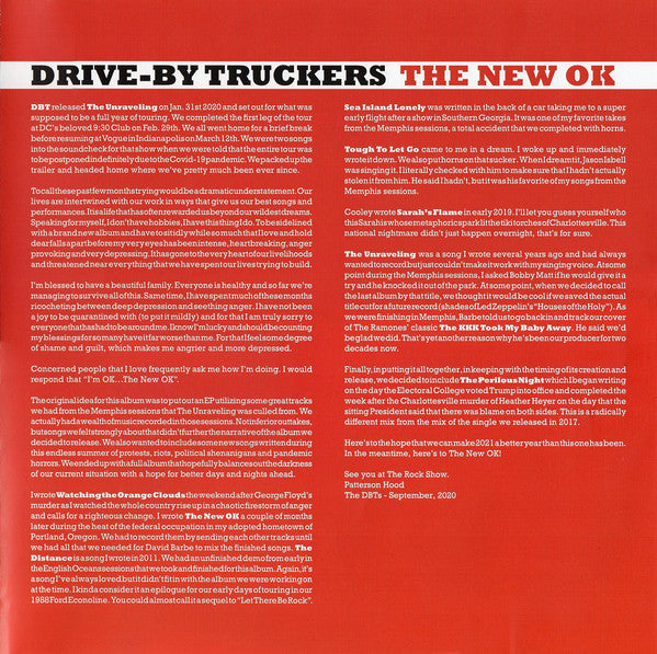 Drive-By Truckers : The New OK (LP,Album)