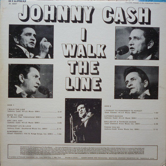 Johnny Cash : I Walk The Line (LP,Compilation)