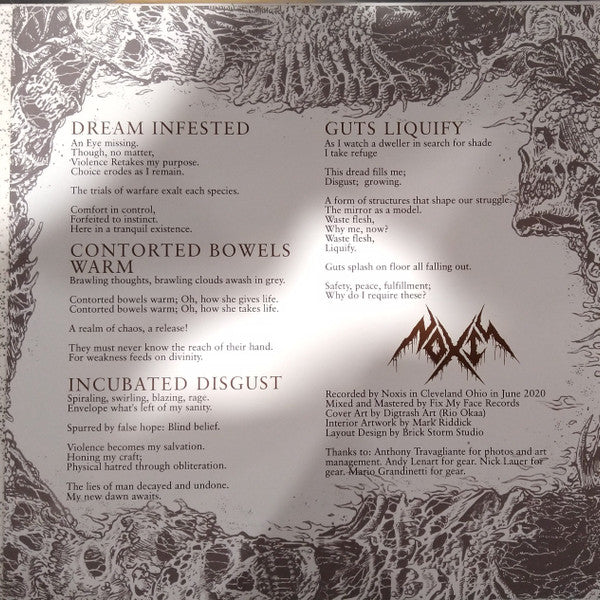 Noxis : Expanse Of Hellish Black Mire (10",EP,Limited Edition)