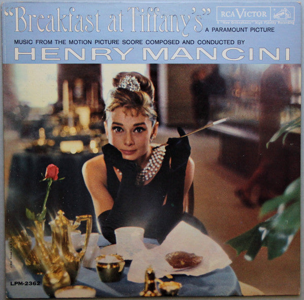 Henry Mancini : Breakfast At Tiffany's (Music From The Motion Picture Score) (LP,Album,Mono)