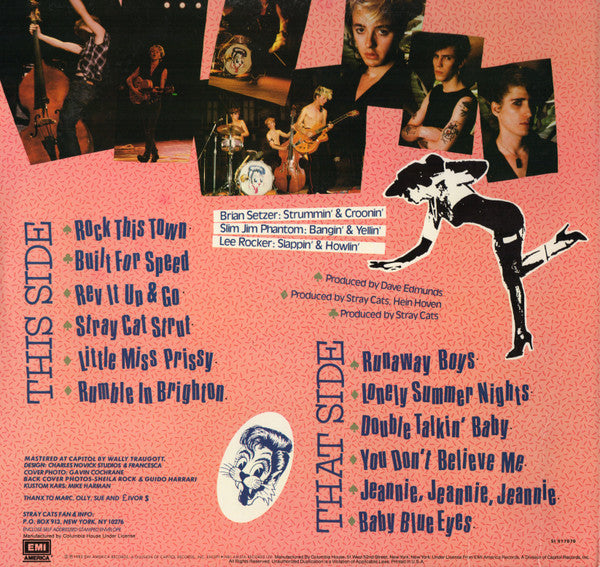 Stray Cats : Built For Speed (LP,Album,Compilation,Club Edition)