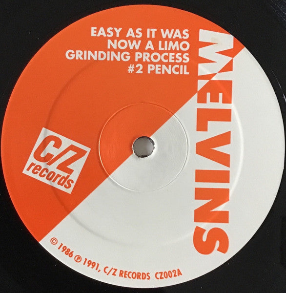 Melvins : 8 Songs (12",EP,Reissue)