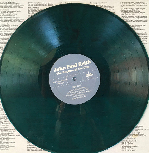 John Paul Keith : The Rhythm Of The City (LP,Album)