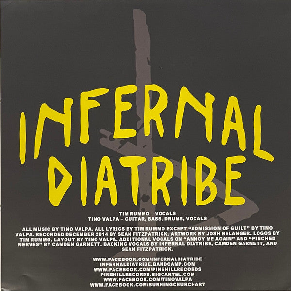 Infernal Diatribe : Admission Of Guilt (LP,Album)