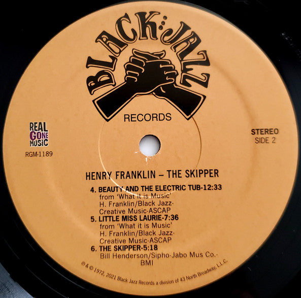 Henry Franklin : The Skipper (LP,Album,Reissue,Remastered,Stereo)