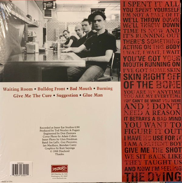 Fugazi : Fugazi (12",33 ⅓ RPM,EP,Reissue,Repress)