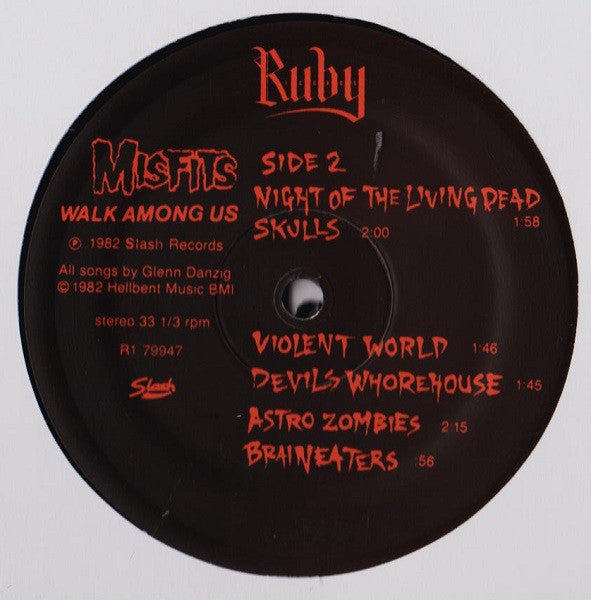 Misfits : Walk Among Us (LP,Album,Reissue,Stereo)