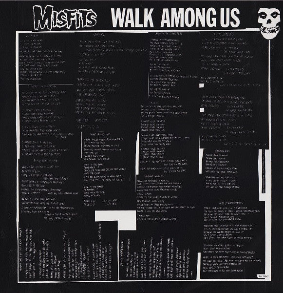 Misfits : Walk Among Us (LP,Album,Reissue,Stereo)