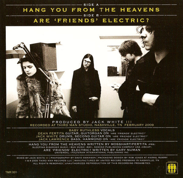 Dead Weather, The : Hang You From The Heavens (7",45 RPM,Single)