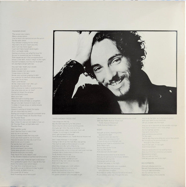 Bruce Springsteen : Born To Run (LP,Album,Stereo)