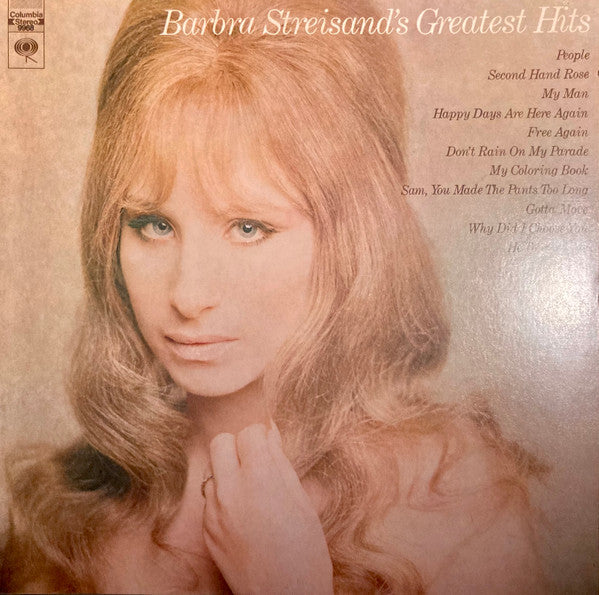 Barbra Streisand : Barbra Streisand's Greatest Hits (LP,Compilation,Reissue,Stereo)