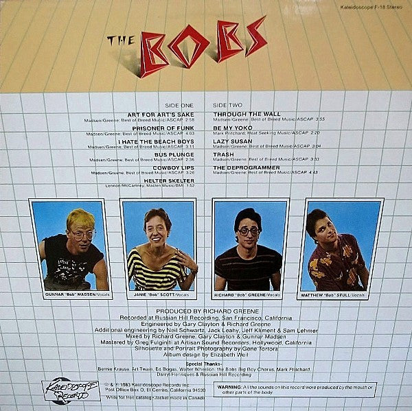Bobs, The : The Bobs (LP,Album)