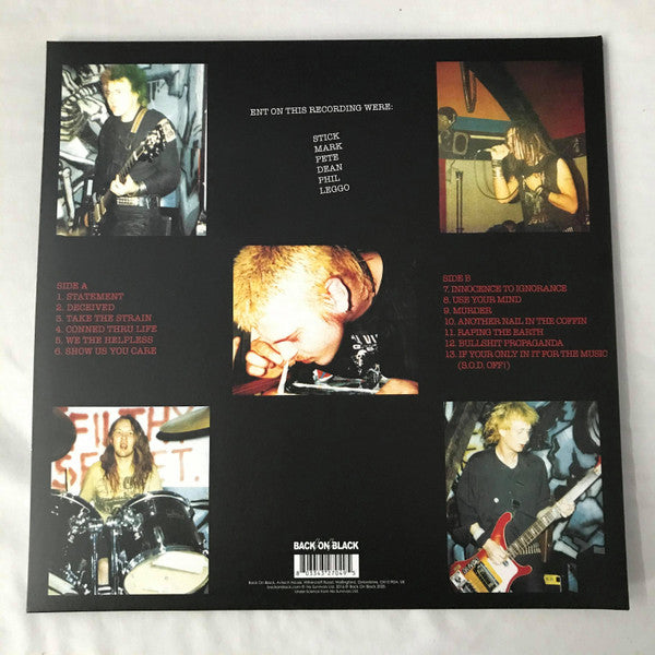 Extreme Noise Terror : A Holocaust In Your Head (LP,Album,Reissue)