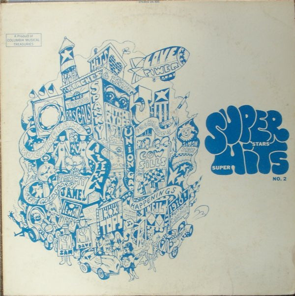 Various : Superstars / Superhits - No. 2 (LP,Compilation,Club Edition,Stereo)