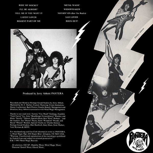 Pantera : Metal Magic (LP,Album)