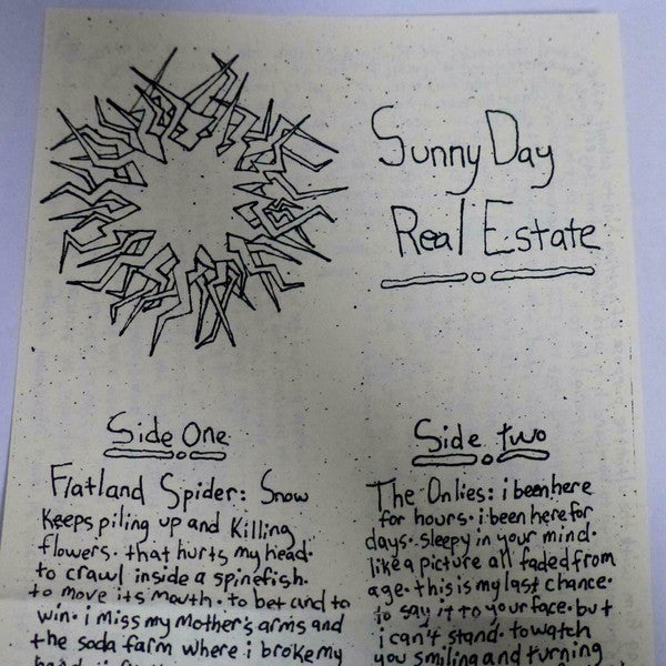Sunny Day Real Estate : Flatland Spider (7",33 ⅓ RPM,Single)