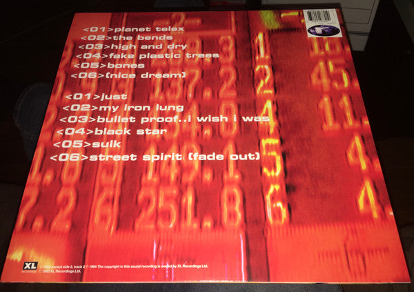 Radiohead : The Bends  (LP,Album,Reissue,Repress)