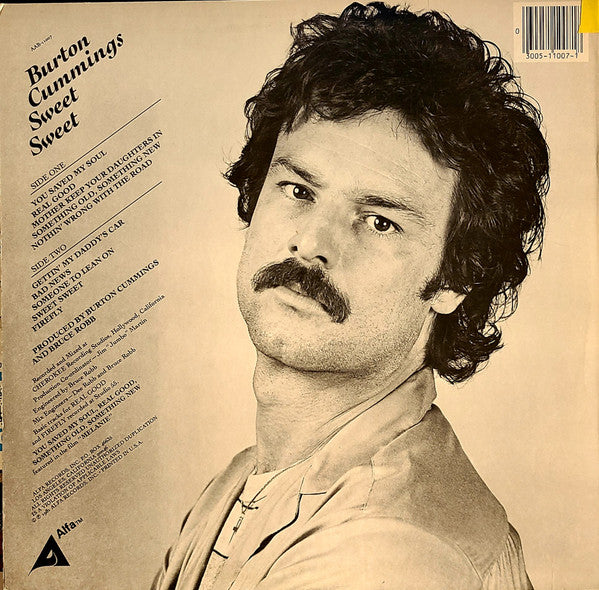 Burton Cummings : Sweet Sweet (LP,Album)