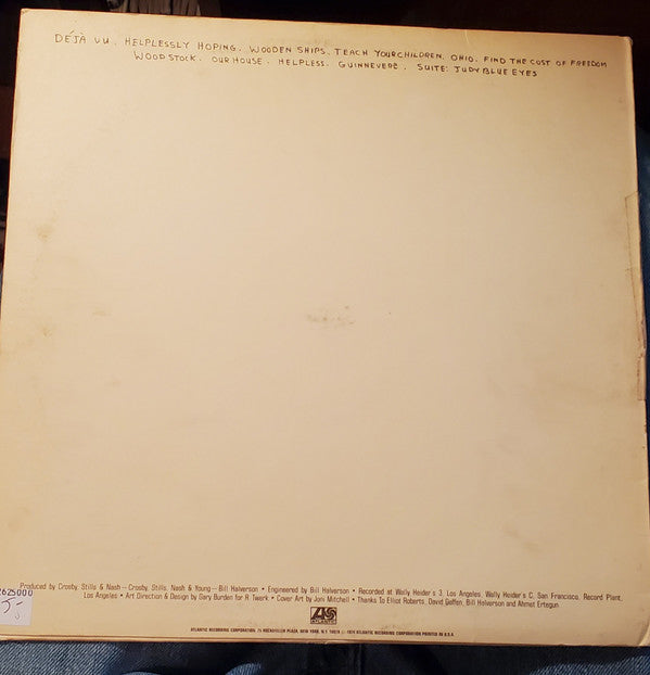 Crosby, Stills, Nash & Young : So Far (LP,Compilation,Stereo)