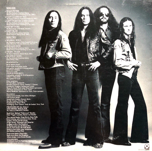 Blackfoot (3) : Strikes (LP,Album)
